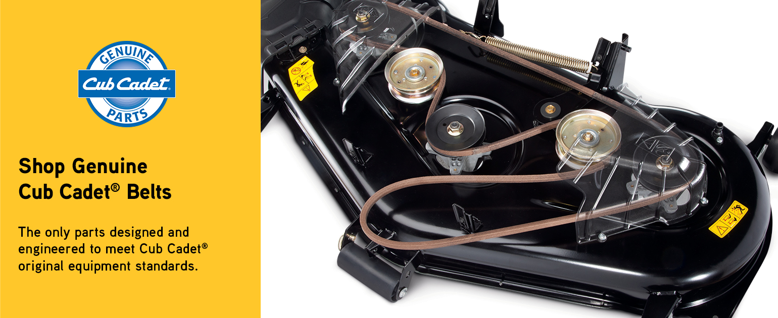 Cub cadet 50 inch shop deck belt replacement